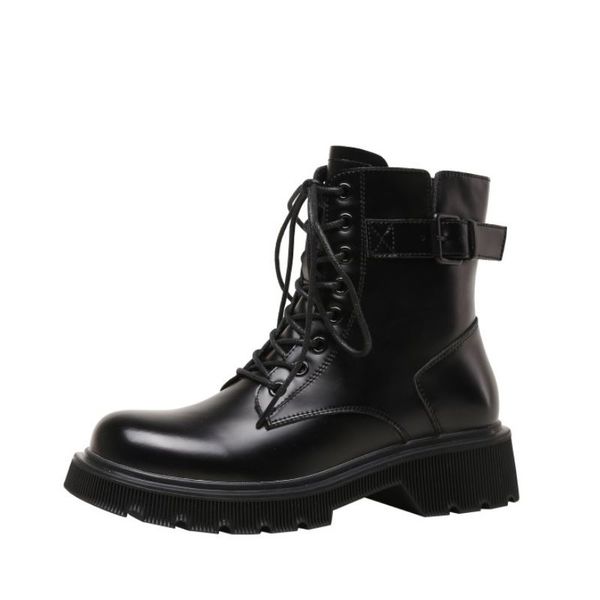 winter fashion women genuine leather ankle boots shoes buckle punk style fashion short boot female footwear size 35-39, Black
winter fashion women genuine leather ankle boots shoes buckle punk style fashion short boot female footwear size 35-39, Black