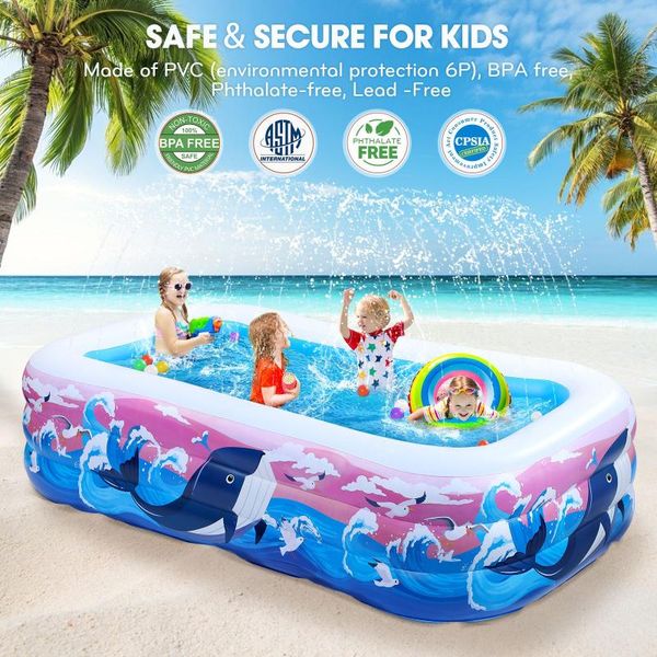 inflatable floats & tubes summer swim pool accessories baby swimming with sprinkler playing water splashing pvc bathing paddling
inflatable floats & tubes summer swim pool accessories baby swimming with sprinkler playing water splashing pvc bathing paddling