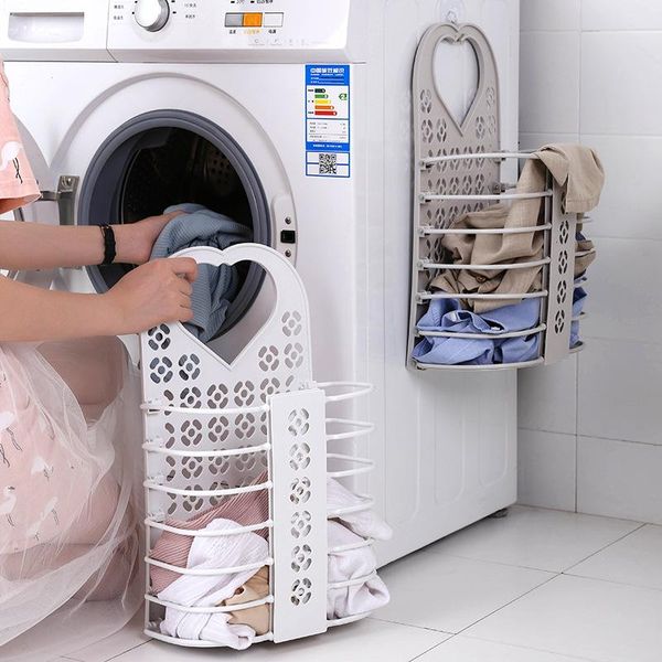 household foldable laundry basket punch-bathroom toilet sundries dirty clothes toy portable storage organizer bags
household foldable laundry basket punch-bathroom toilet sundries dirty clothes toy portable storage organizer bags