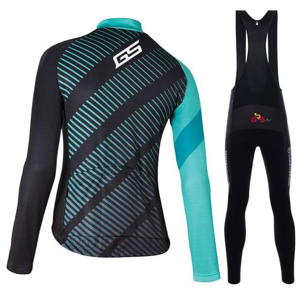 spring/autumn long sleeve suit blue cycling jerseys womens breathable quick dry bib pants bike mtb clothing set outdoor riding racing sets, Black;blue
spring/autumn long sleeve suit blue cycling jerseys womens breathable quick dry bib pants bike mtb clothing set outdoor riding racing sets, Black;blue