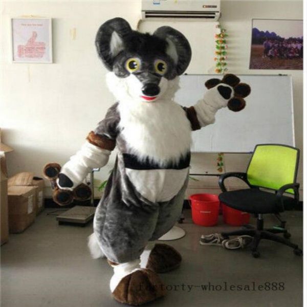 mascot costumes long fur grey husky dog fox mascot costume party dress xmas furry suit party cartoon outfit carnival halloween ad clothe, Red;yellow
mascot costumes long fur grey husky dog fox mascot costume party dress xmas furry suit party cartoon outfit carnival halloween ad clothe, Red;yellow