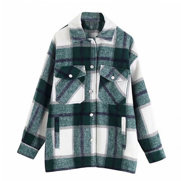 paris girl vintage pockets oversized plaid jacket coat women fashion stylish lapel collar long sleeve loose outerwear chic 210524, Black;brown
paris girl vintage pockets oversized plaid jacket coat women fashion stylish lapel collar long sleeve loose outerwear chic 210524, Black;brown
