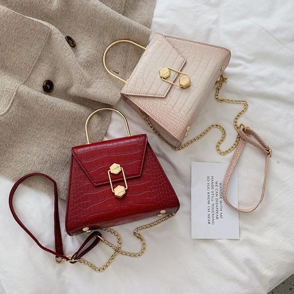 evening bags 1 pcs vintage crocodile pattern women handbag pu leather metal handle chain shoulder bag geometric solid color crossbody
evening bags 1 pcs vintage crocodile pattern women handbag pu leather metal handle chain shoulder bag geometric solid color crossbody
