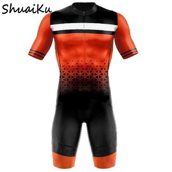 racing sets 2021 summer men triathlon uniform riding short sleeve skinsuit cycling clothing bicycling ropa ciclismo jumpsuit set, Black;blue
racing sets 2021 summer men triathlon uniform riding short sleeve skinsuit cycling clothing bicycling ropa ciclismo jumpsuit set, Black;blue
