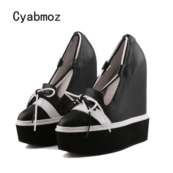 dress shoes cyabmoz height increasing woman hidden high heels genuine leather women pumps party tenis feminino zapatos mujer, Black
dress shoes cyabmoz height increasing woman hidden high heels genuine leather women pumps party tenis feminino zapatos mujer, Black