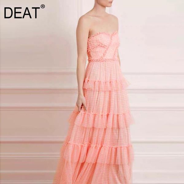 casual dresses woman dress pink organza multi-layer ruffled strapless ball gown high street style elegant 2022 summer 15xf425, Black;gray
casual dresses woman dress pink organza multi-layer ruffled strapless ball gown high street style elegant 2022 summer 15xf425, Black;gray
