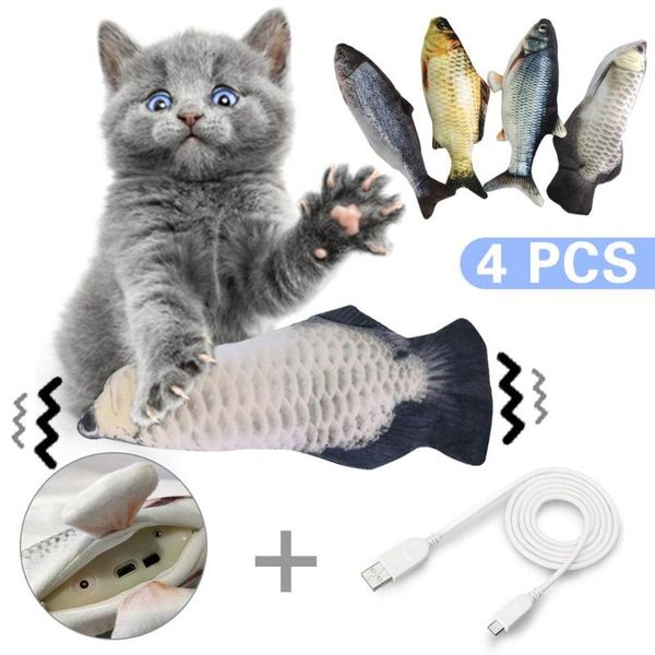 cat toys 30cm electronic pet toy electric usb charging simulation fish for dog chewing playing biting supplies dropshiping
cat toys 30cm electronic pet toy electric usb charging simulation fish for dog chewing playing biting supplies dropshiping