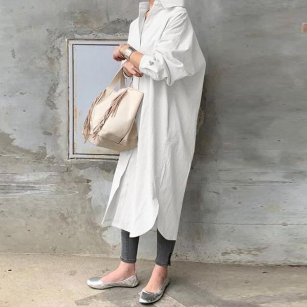 casual dresses lugentolo plus size shirt dress women summer fashion turn-down collar single-breasted loose cotton and linen, Black;gray
casual dresses lugentolo plus size shirt dress women summer fashion turn-down collar single-breasted loose cotton and linen, Black;gray