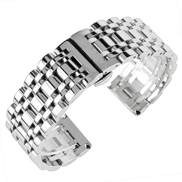luxury silver 20/22/24mm solid stainless steel watchband push button hidden clasp adjustable men watches strap replace bracelet h0915
luxury silver 20/22/24mm solid stainless steel watchband push button hidden clasp adjustable men watches strap replace bracelet h0915
