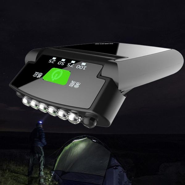 headlamps outdoor cycling rotatable light battery display camping usb rechargeable clip on hat head lamp sensor waterproof bright 6 led
headlamps outdoor cycling rotatable light battery display camping usb rechargeable clip on hat head lamp sensor waterproof bright 6 led
