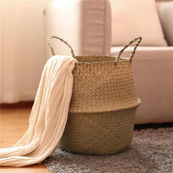 storage baskets seagrass wickerwork basket handmade woven with handle foldable flower pot laundry toys organizer
storage baskets seagrass wickerwork basket handmade woven with handle foldable flower pot laundry toys organizer
