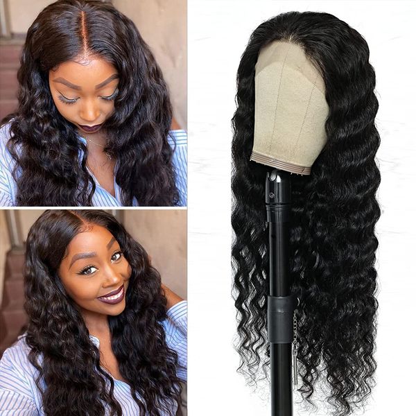 lx brand loose deep wavy lace front wigs black color synthetic hair glueless lace wig for women long wave wigs natural hairlinefactory direc
lx brand loose deep wavy lace front wigs black color synthetic hair glueless lace wig for women long wave wigs natural hairlinefactory direc