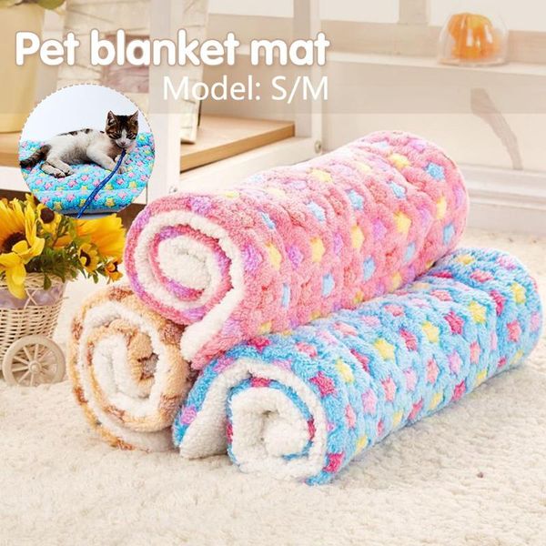 kennels & pens cute dog bed mats soft coral cashmere satr print warm pet blanket sleeping beds cover mat for small medium dogs cats
kennels & pens cute dog bed mats soft coral cashmere satr print warm pet blanket sleeping beds cover mat for small medium dogs cats