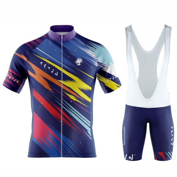 racing sets 2021 tyzvn cycling jersey cyclisme men bike set ropa ciclismo hombre summer short sleeve maillot bib shorts suit mtb bicycle kit, Black;blue
racing sets 2021 tyzvn cycling jersey cyclisme men bike set ropa ciclismo hombre summer short sleeve maillot bib shorts suit mtb bicycle kit, Black;blue