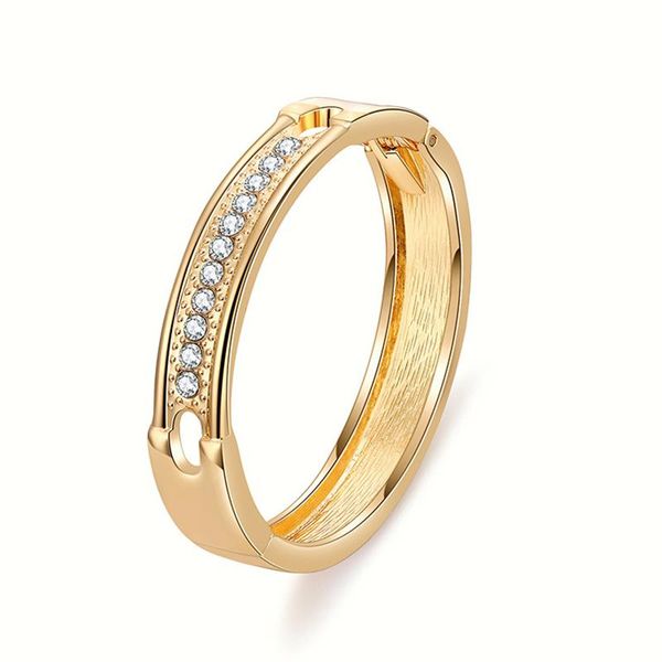 bangle fashion arrivals simplicity crystal bracelets for women metal alloy gold bracelet party jewelry, Black
bangle fashion arrivals simplicity crystal bracelets for women metal alloy gold bracelet party jewelry, Black