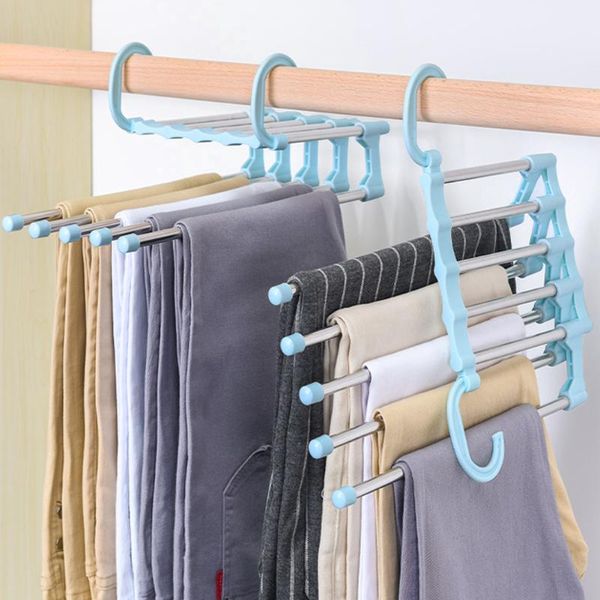 hangers & racks portable clothes dryer travel folding multi-function pants hanger 5 tier stainless steel rack trousers organizer
hangers & racks portable clothes dryer travel folding multi-function pants hanger 5 tier stainless steel rack trousers organizer
