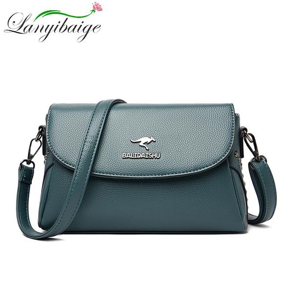 evening bags soft pu leather crossbody for women purses and handbags designer female luxury bag fashion shoulder 2021
