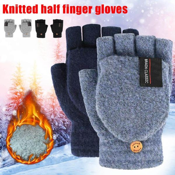 cycling gloves selling winter full and halfs finger mitten warm thick cozy men knit, Black
cycling gloves selling winter full and halfs finger mitten warm thick cozy men knit, Black