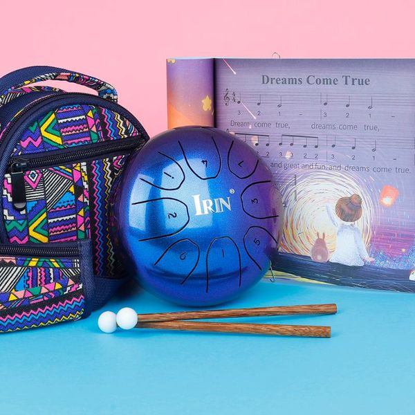 inch 11 tune tongue drum hand pan tank percussion musical instruments for children beginner with storage bag party favor
inch 11 tune tongue drum hand pan tank percussion musical instruments for children beginner with storage bag party favor