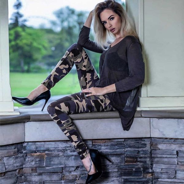 women's leggings women fashion camouflage print femme push up pants skinny seamless plus size full length 2xma, Black
women's leggings women fashion camouflage print femme push up pants skinny seamless plus size full length 2xma, Black