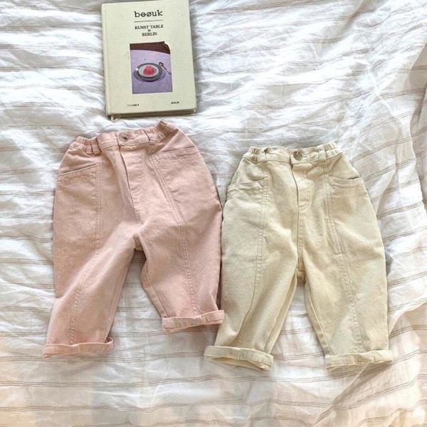 trousers korean simple autumn children's pants for boys and girls elastic waist stitching loose casual trendy, Blue
trousers korean simple autumn children's pants for boys and girls elastic waist stitching loose casual trendy, Blue