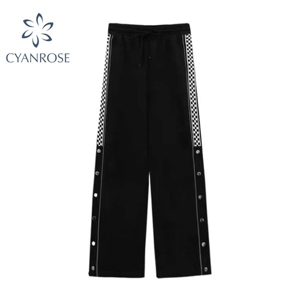 streetwear pants women harajuku wide leg black pantalon ladies spring hem split casual high waist straight trousers female 210417, Black;white
streetwear pants women harajuku wide leg black pantalon ladies spring hem split casual high waist straight trousers female 210417, Black;white