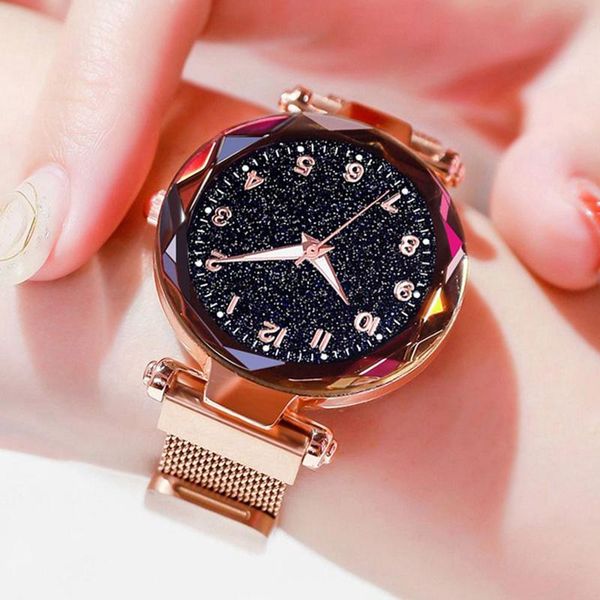 wristwatches luxury women watches magnetic starry sky female clock quartz wristwatch fashion ladies wrist watch relogio feminino, Slivery;brown
wristwatches luxury women watches magnetic starry sky female clock quartz wristwatch fashion ladies wrist watch relogio feminino, Slivery;brown