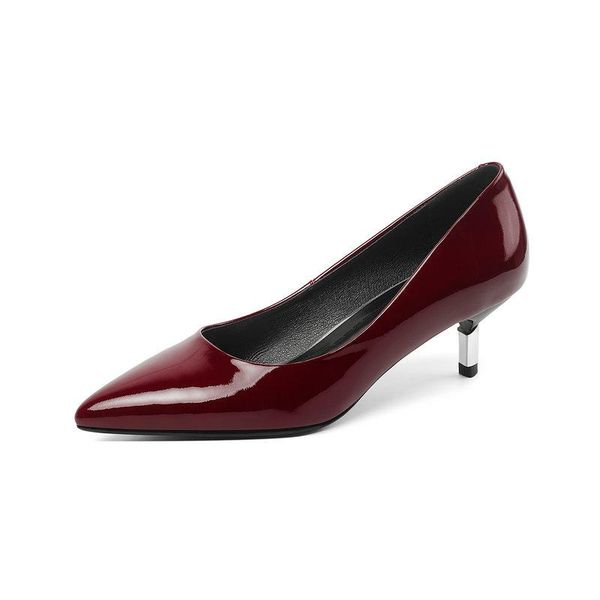 dress shoes genuine leather women shallow high heels pumps wedding party concise summer est pointed toe woman, Black
dress shoes genuine leather women shallow high heels pumps wedding party concise summer est pointed toe woman, Black