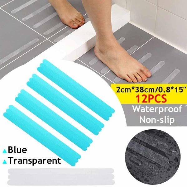 12pcs bathroom anti-slip shower stickers practical transparent bath non slip safety strips mat for bathtubs showers stairs floor mats
12pcs bathroom anti-slip shower stickers practical transparent bath non slip safety strips mat for bathtubs showers stairs floor mats