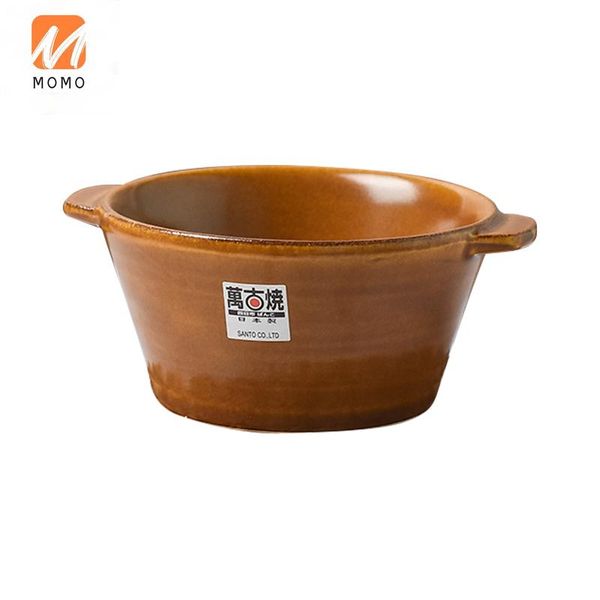japan imported ancient pottery bowl baked rice plate temperature resistant japanese ceramic tableware oven available storage bottles & jars
japan imported ancient pottery bowl baked rice plate temperature resistant japanese ceramic tableware oven available storage bottles & jars