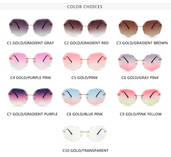 luxury designer sunglasses zxwlyxgx 2021 fashion tea gradient women ocean water cut trimmed lens metal temples sun glasses female uv400 0622, White;black
luxury designer sunglasses zxwlyxgx 2021 fashion tea gradient women ocean water cut trimmed lens metal temples sun glasses female uv400 0622, White;black