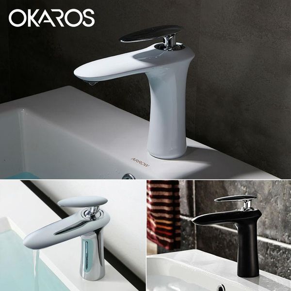 bathroom sink faucets okaros modern basin faucet white black paint baked chrome finish single handle cold water vessel tap
bathroom sink faucets okaros modern basin faucet white black paint baked chrome finish single handle cold water vessel tap