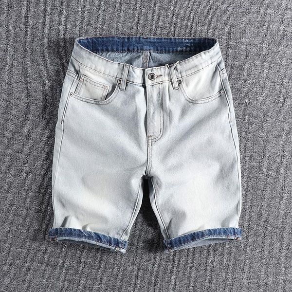 men's shorts 2021 slim light color ground white jeans youth summer wear casual pants trend 150, White;black
men's shorts 2021 slim light color ground white jeans youth summer wear casual pants trend 150, White;black