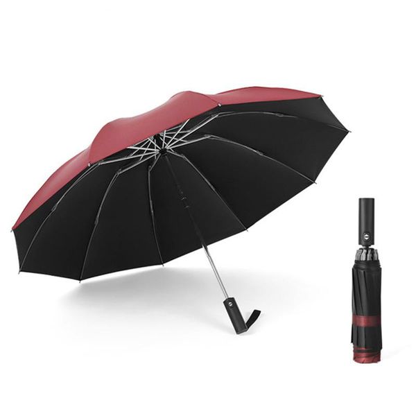 umbrellas carbon fiber ten bone black plastic automatic reverse umbrella folding sunny rain double
umbrellas carbon fiber ten bone black plastic automatic reverse umbrella folding sunny rain double
