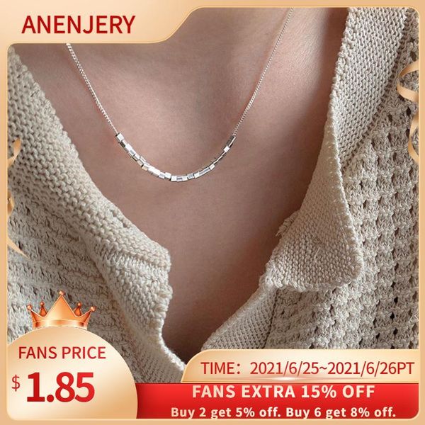 chains anenjery 925 sterling silver small square cube necklace for women sweet cool clavicle jewelry wholesale
chains anenjery 925 sterling silver small square cube necklace for women sweet cool clavicle jewelry wholesale