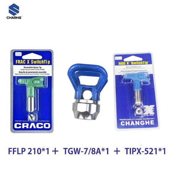 professional spray guns charhs airless low pressure tip fflp210 square hole guard rac bule tips 517 suit for gun
professional spray guns charhs airless low pressure tip fflp210 square hole guard rac bule tips 517 suit for gun