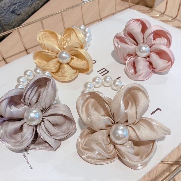 hair accessories fashion chiffon flower pearl ring for women korean fairy bands temperament solid petals rope, Slivery;white
hair accessories fashion chiffon flower pearl ring for women korean fairy bands temperament solid petals rope, Slivery;white