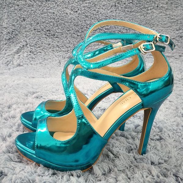 women stiletto thin high heel sandal ankle strap peep toe turquoise patent fashion party bridals ball lady shoe 0640a-5 sandals, Black
women stiletto thin high heel sandal ankle strap peep toe turquoise patent fashion party bridals ball lady shoe 0640a-5 sandals, Black