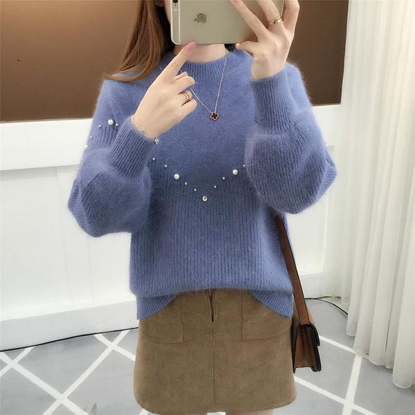 women's sweaters loose style fashion sweater 2021 autumn long sleeve and pullovers female casual knitting clothes lwl561, White;black
women's sweaters loose style fashion sweater 2021 autumn long sleeve and pullovers female casual knitting clothes lwl561, White;black