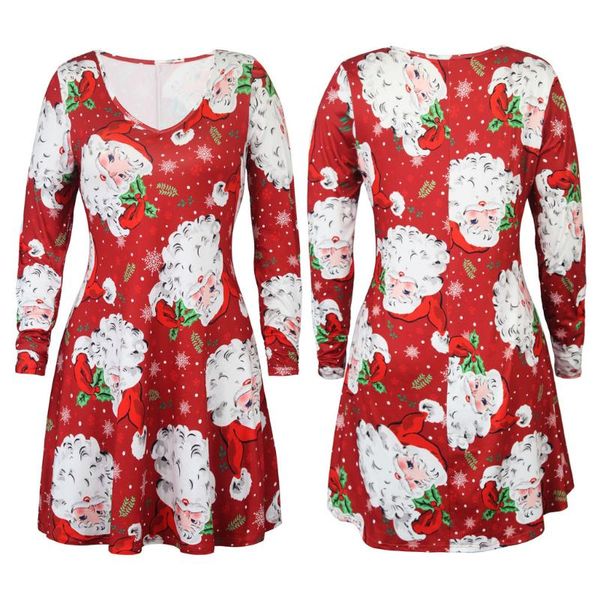 christmas elk santa claus printing mini dress womens o-neck long sleeve casual lady dresses clothing winter clothes, Black;gray
christmas elk santa claus printing mini dress womens o-neck long sleeve casual lady dresses clothing winter clothes, Black;gray