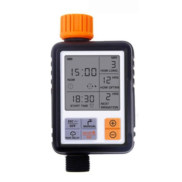 automatic programmable digital water timer large screen waterproof for lawn watering system built-in battery irrigation equipments
automatic programmable digital water timer large screen waterproof for lawn watering system built-in battery irrigation equipments