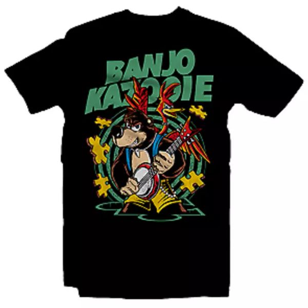 r1 master of rareality banjo and kazooie fan art funny black t-shirt s-6xl, White;black
r1 master of rareality banjo and kazooie fan art funny black t-shirt s-6xl, White;black