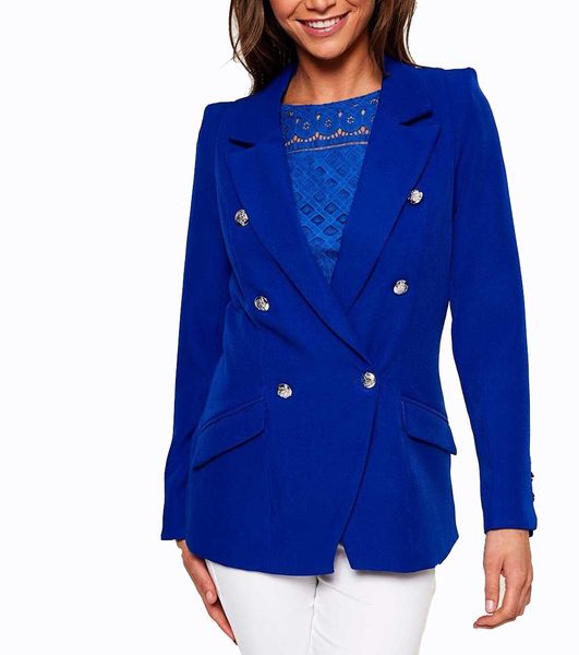 exquisite high-end suit spring and autumn fake bag lapel sier button double breasted fashion commuter long sleeve women's coat, White;black
exquisite high-end suit spring and autumn fake bag lapel sier button double breasted fashion commuter long sleeve women's coat, White;black
