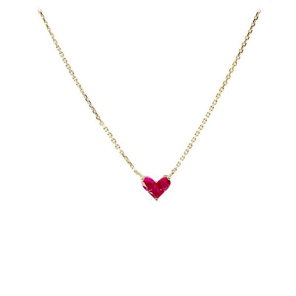 chains madalena sarara pure 18k gold ruby pendant chain women necklace heart gemstone necklace-c, Silver
chains madalena sarara pure 18k gold ruby pendant chain women necklace heart gemstone necklace-c, Silver