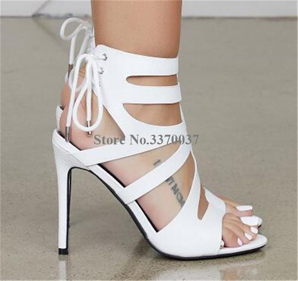 dress shoes women fashion suede leather stiletto heel sandals white back lace-up cut-out high heels party, Black
dress shoes women fashion suede leather stiletto heel sandals white back lace-up cut-out high heels party, Black