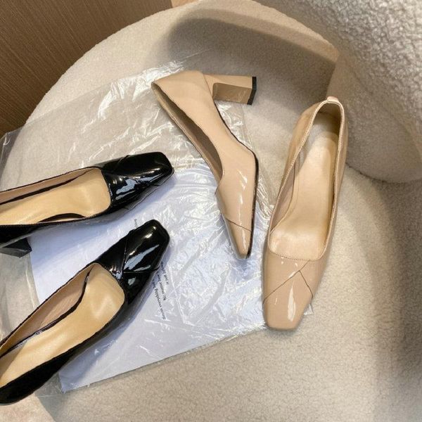 dress shoes zawsthia genuine patent leather plain nude black color womens heels block high heeled chic pumps large size 33 42 43
dress shoes zawsthia genuine patent leather plain nude black color womens heels block high heeled chic pumps large size 33 42 43