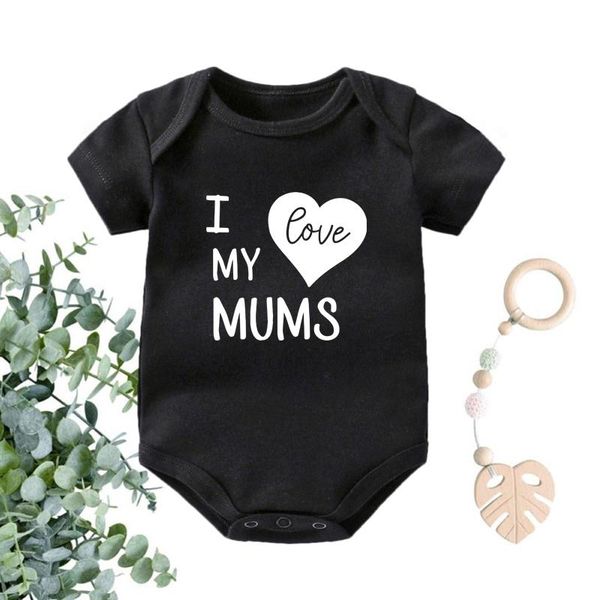 rompers i love my mums baby clothes summer short sleeve boys cotton girls bodysuits infant toddlers jumpsuit outfits, Blue 
rompers i love my mums baby clothes summer short sleeve boys cotton girls bodysuits infant toddlers jumpsuit outfits, Blue