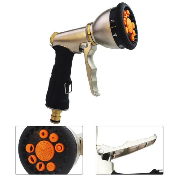 water gun & snow foam lance 9-function spray nozzle heavy duty for car washing garden watering household cleaning tool
water gun & snow foam lance 9-function spray nozzle heavy duty for car washing garden watering household cleaning tool