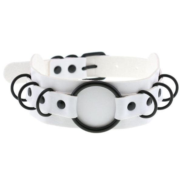 chokers punk black leather choker necklace collar for women girls lady cool chocker neck belt strap gothic accessories, Golden;silver
chokers punk black leather choker necklace collar for women girls lady cool chocker neck belt strap gothic accessories, Golden;silver