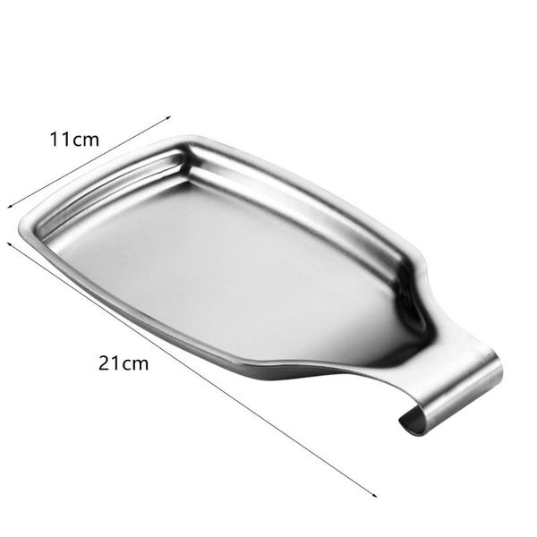 kitchen storage & organization spoon spatula tray stainless steel anti rust soup cookware holder dish for stove accessory
kitchen storage & organization spoon spatula tray stainless steel anti rust soup cookware holder dish for stove accessory